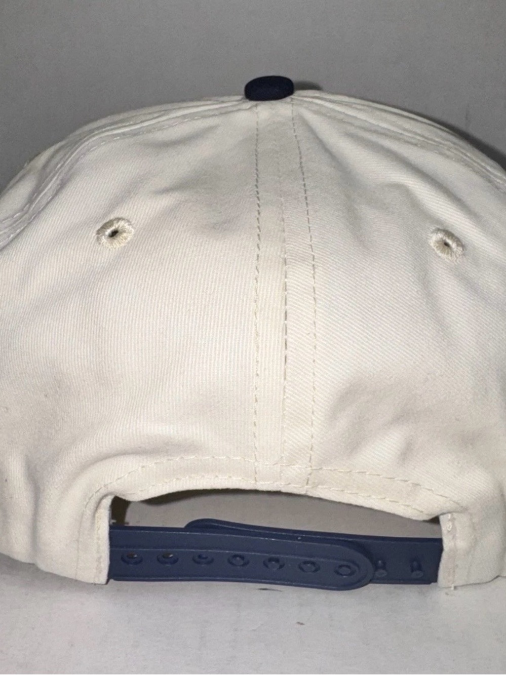 Vintage Michigan Wolverines Spellout Block M Two Tone Deadstock Snapback Hat - Picture 3 of 7